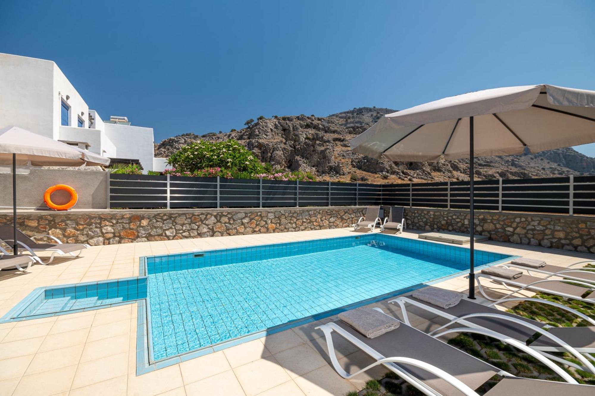 Villa Mariani II - In Lothiarika, Newly Renovated June 2024, Private Pool, Lindos 10 Min, Beach 120M Lardos Exterior photo