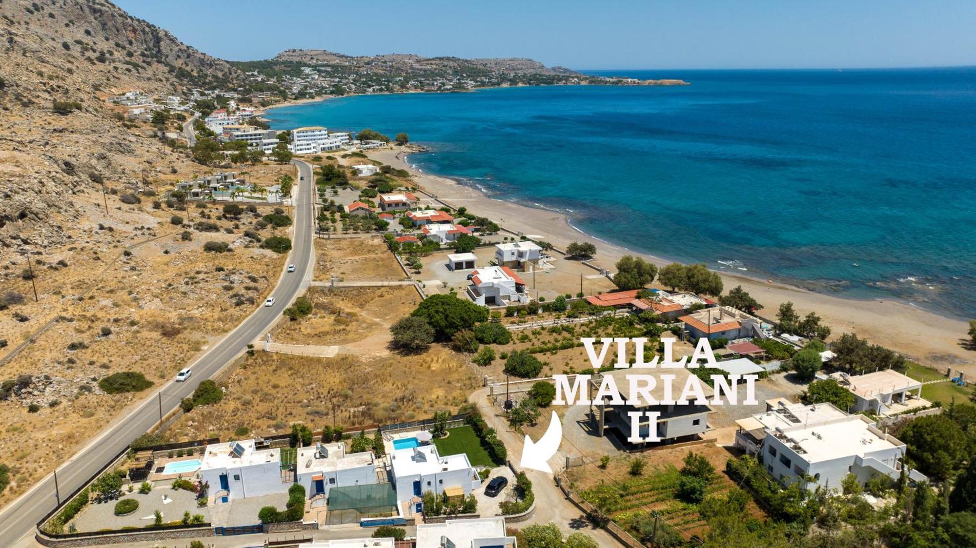 Villa Mariani II - In Lothiarika, Newly Renovated June 2024, Private Pool, Lindos 10 Min, Beach 120M Lardos Exterior photo